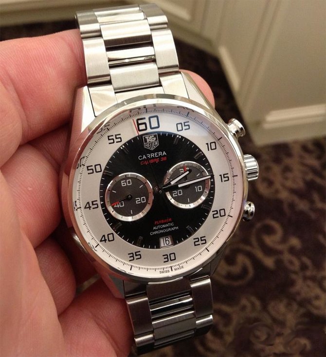 Tag Heuer CAR2B11.BA0799 Carrera Calibre 36 Flyback Racing Bracelet - фото 3