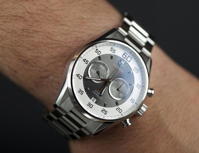 Tag Heuer CAR2B11.BA0799 Carrera Calibre 36 Flyback Racing Bracelet - фото 5