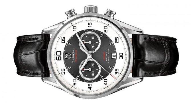 Tag Heuer CAR2B11 FC6235 Carrera Calibre 36 Flyback Racing Bracelet - фото 8