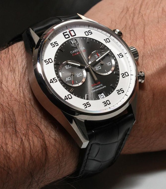 Tag Heuer CAR2B11 FC6235 Carrera Calibre 36 Flyback Racing Bracelet - фото 11