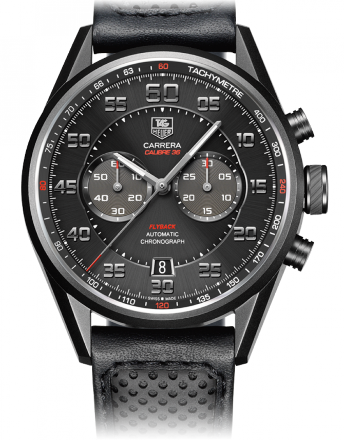 Tag Heuer CAR2B80 FC6325 Carrera Calibre 36 Flyback Racing - фото 2