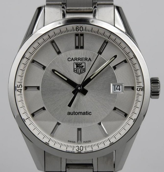 Tag Heuer WV211A.BA0787 Carrera Calibre 5 Automatic 39 mm - фото 4