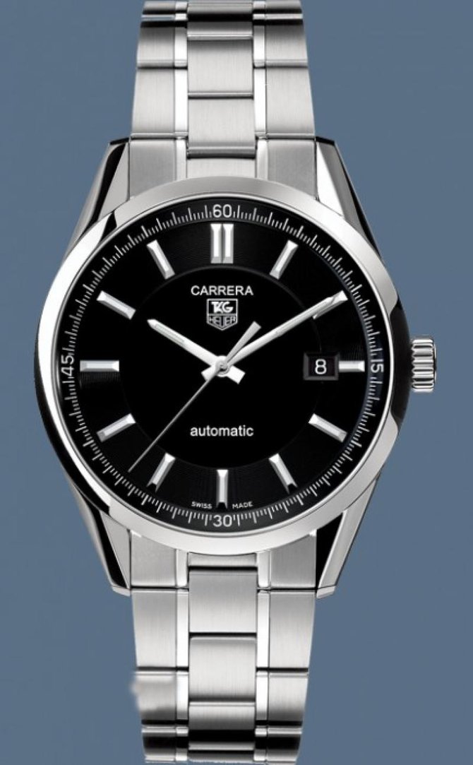 Tag Heuer WV211B.BA0787 Carrera Calibre 5 Automatic 39 mm - фото 2