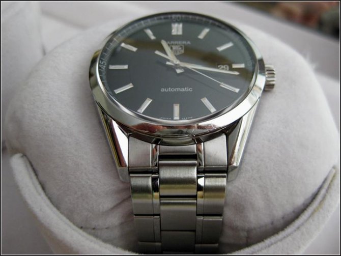 Tag Heuer WV211B.BA0787 Carrera Calibre 5 Automatic 39 mm - фото 5