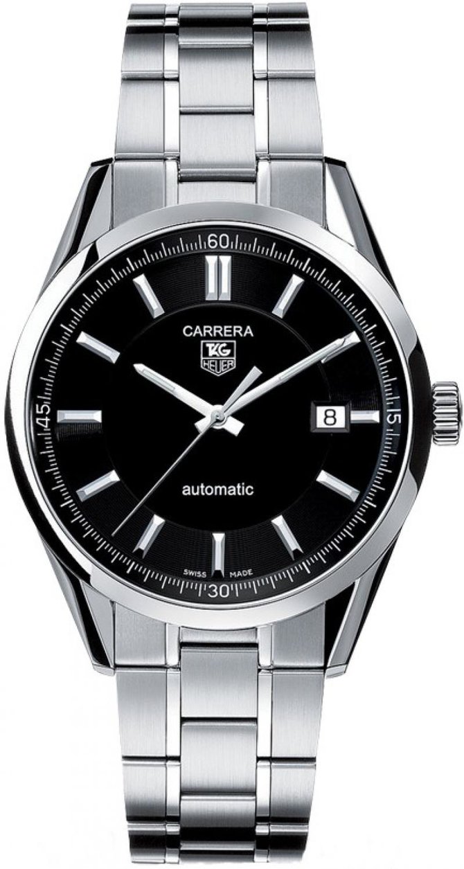 Tag Heuer WV211B.BA0787 Carrera Calibre 5 Automatic 39 mm - фото 1