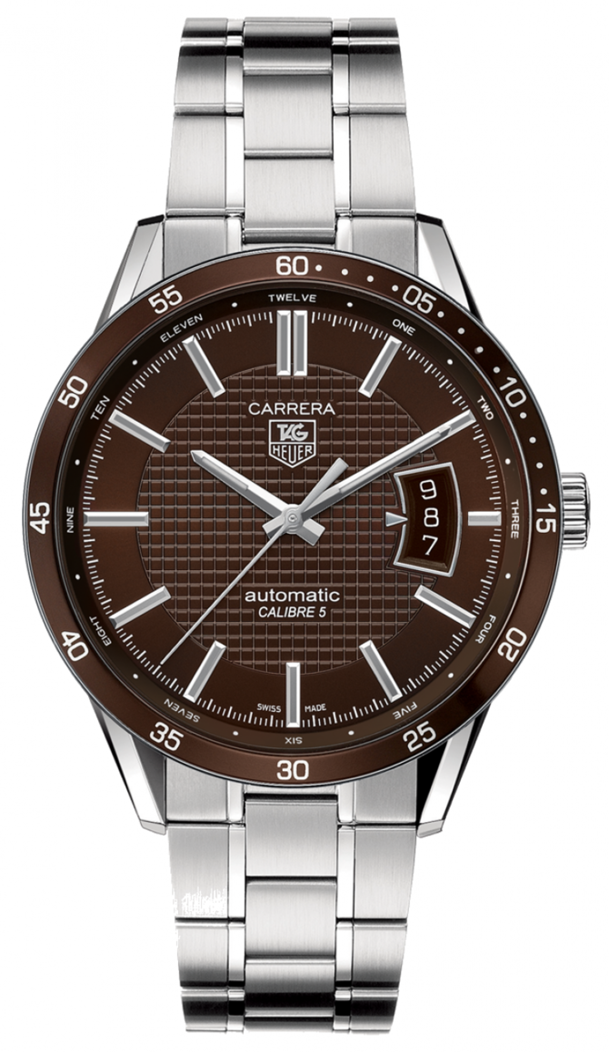 Tag Heuer WV211N.BA0787 Carrera Calibre 5 Automatic 39 mm - фото 1