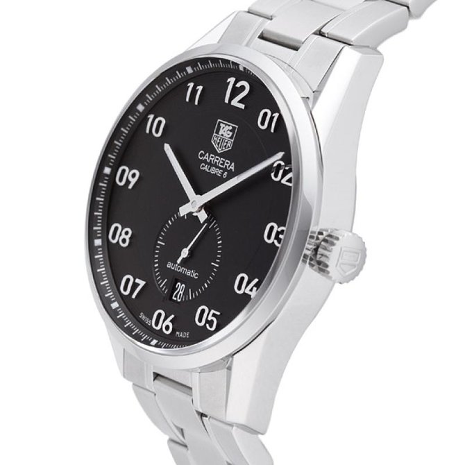 Tag Heuer WAR2110.BA0787 Carrera Calibre 6 Heritage Automatic Watch 39 mm - фото 3
