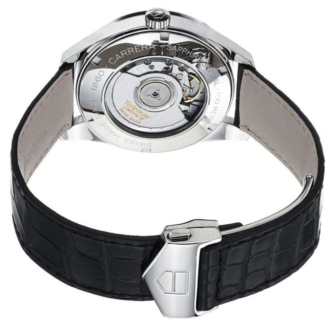 Tag Heuer WAS2110.FC6180 Carrera Calibre 6 Heritage Automatic Watch 39 mm - фото 4