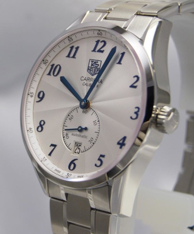Tag Heuer WAS2111.BA0732 Carrera Calibre 6 Heritage Automatic Watch 39 mm - фото 6