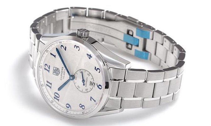 Tag Heuer WAS2111.BA0732 Carrera Calibre 6 Heritage Automatic Watch 39 mm - фото 9