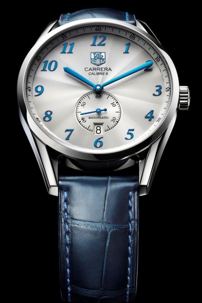 Tag Heuer WAS2111 FC6293 Carrera Calibre 6 Heritage Automatic Watch 39 mm - фото 6