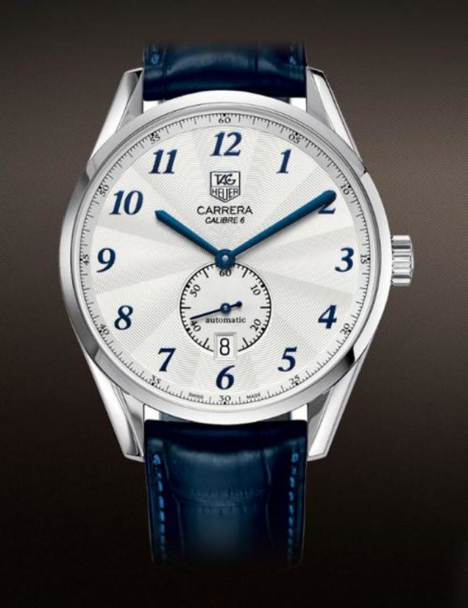 Tag Heuer WAS2111 FC6293 Carrera Calibre 6 Heritage Automatic Watch 39 mm - фото 7