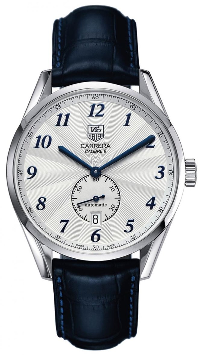 Tag Heuer WAS2111 FC6293 Carrera Calibre 6 Heritage Automatic Watch 39 mm - фото 1