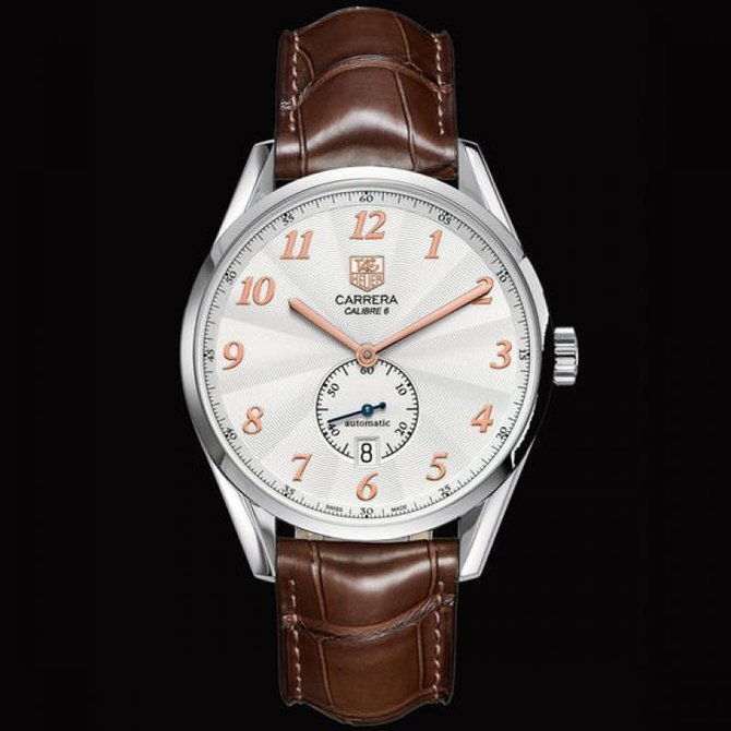 Tag Heuer WAS2112.FC6181 Carrera Calibre 6 Heritage Automatic Watch 39 mm - фото 6