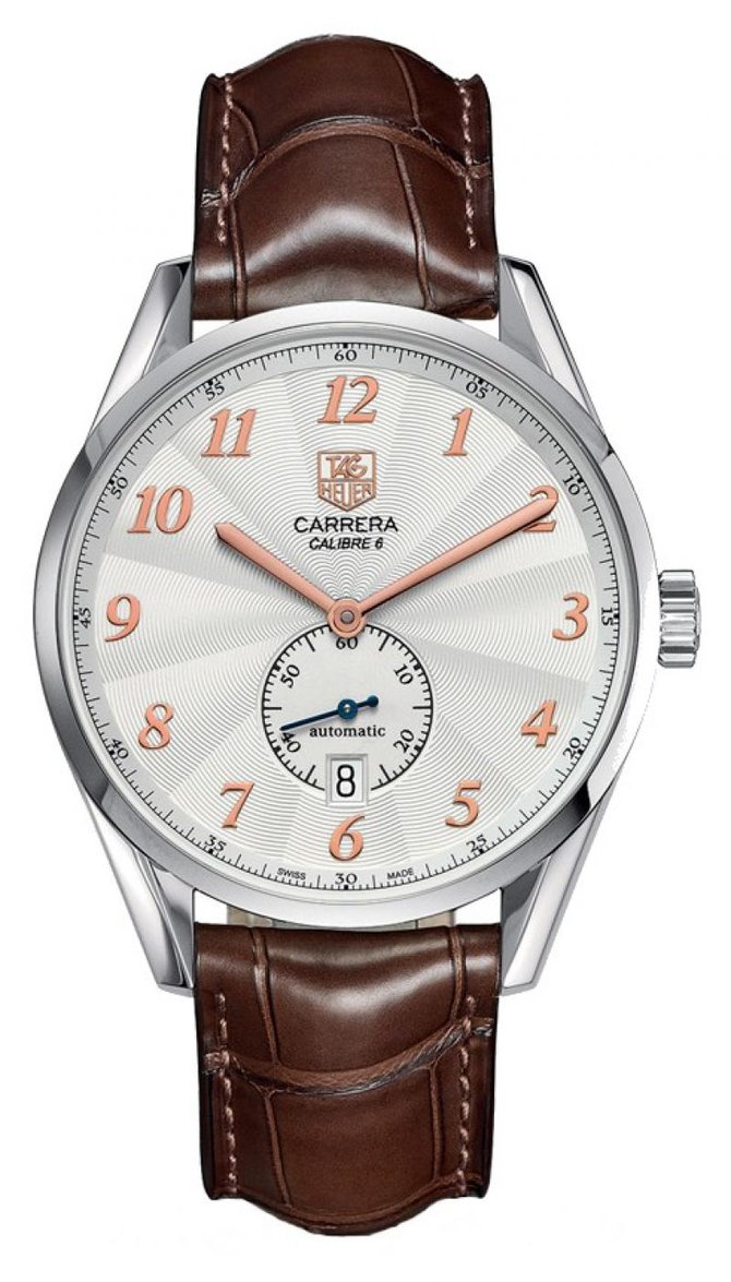 Tag Heuer WAS2112.FC6181 Carrera Calibre 6 Heritage Automatic Watch 39 mm - фото 1