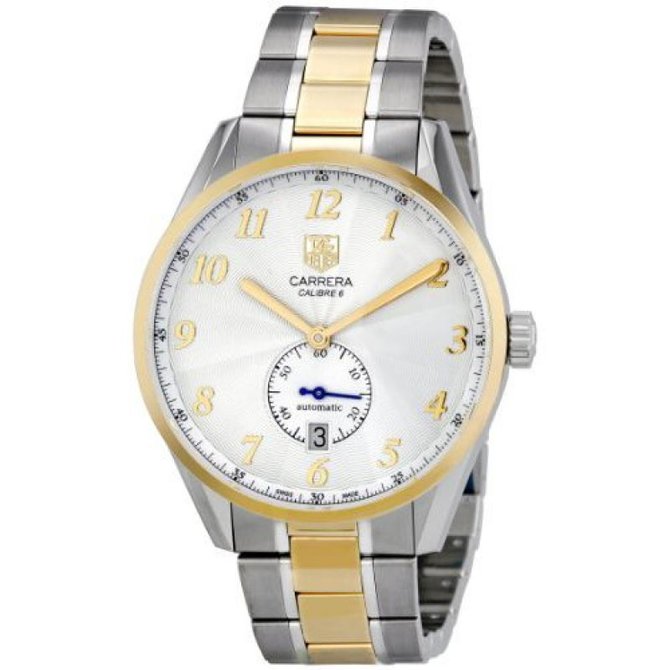 Tag Heuer WAS2150.BD0733 Carrera Calibre 6 Heritage Automatic Watch 39 mm - фото 2