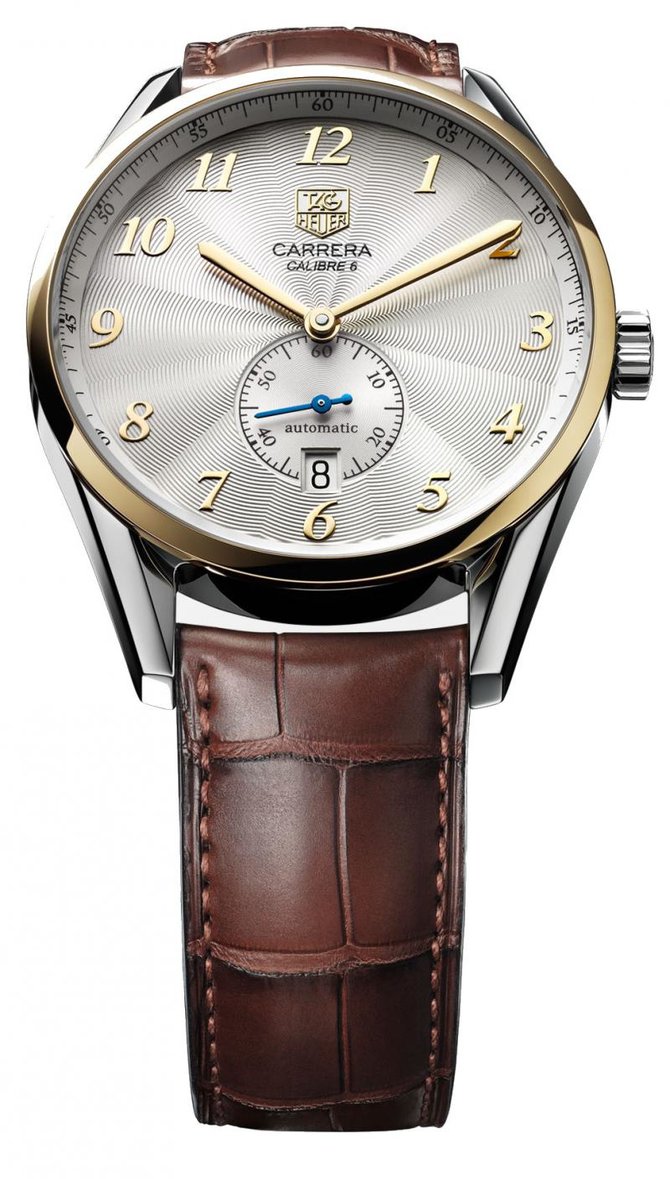Tag Heuer WAS2150.FC6181 Carrera Calibre 6 Heritage Automatic Watch 39 mm - фото 2