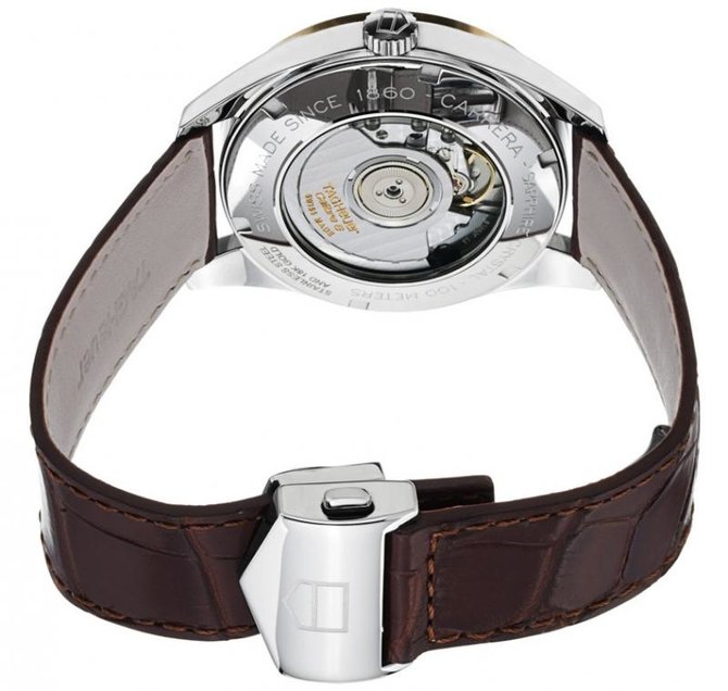 Tag Heuer WAS2150.FC6181 Carrera Calibre 6 Heritage Automatic Watch 39 mm - фото 6