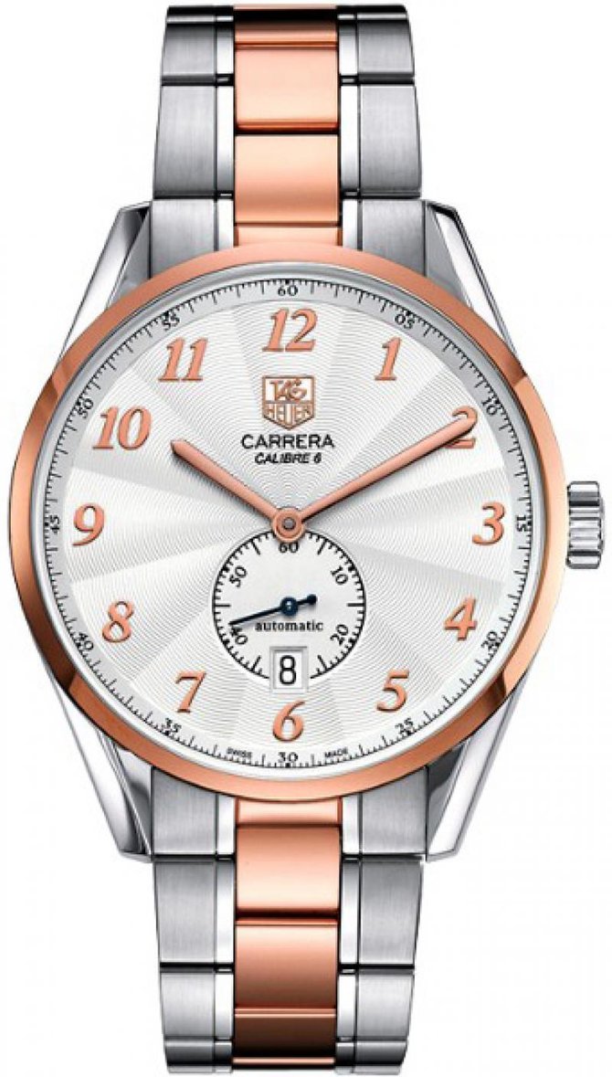 Tag Heuer WAS2151.BD0734 Carrera Calibre 6 Heritage Automatic Watch 39 mm - фото 6