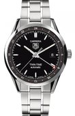 Tag Heuer Carrera WV2115.BA0787 Calibre 7 Twin Time Automatic 39 mm 
