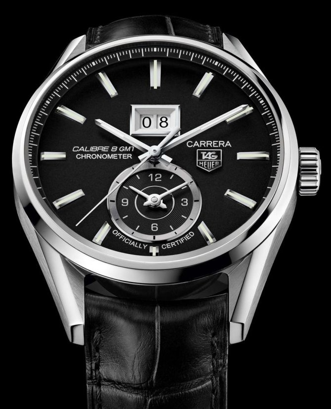 Tag Heuer WAR5010 FC6266 Carrera Calibre 8 Grande Date GMT - фото 3