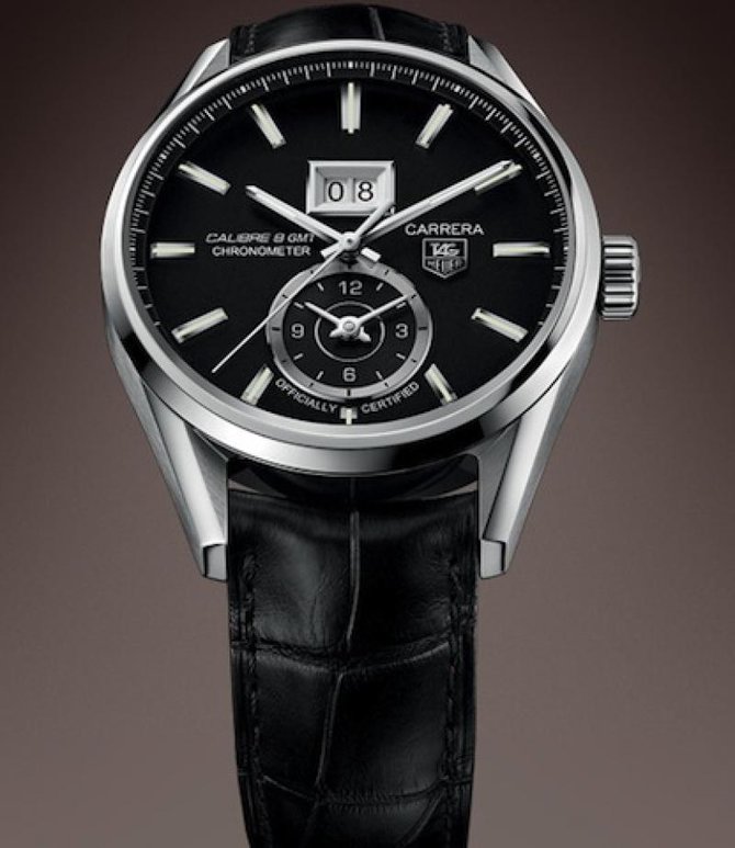 Tag Heuer WAR5010 FC6266 Carrera Calibre 8 Grande Date GMT - фото 4