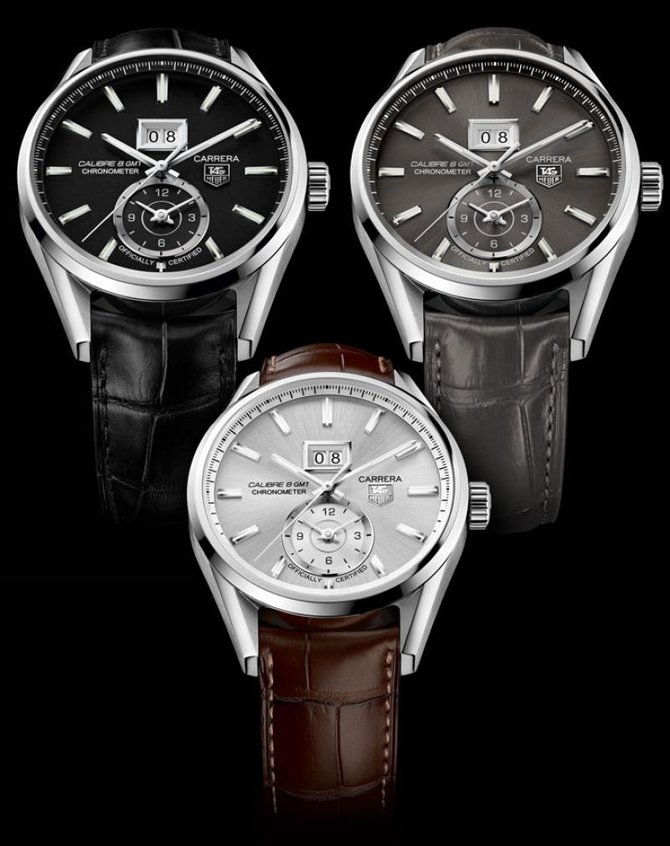 Tag Heuer WAR5010 FC6266 Carrera Calibre 8 Grande Date GMT - фото 7