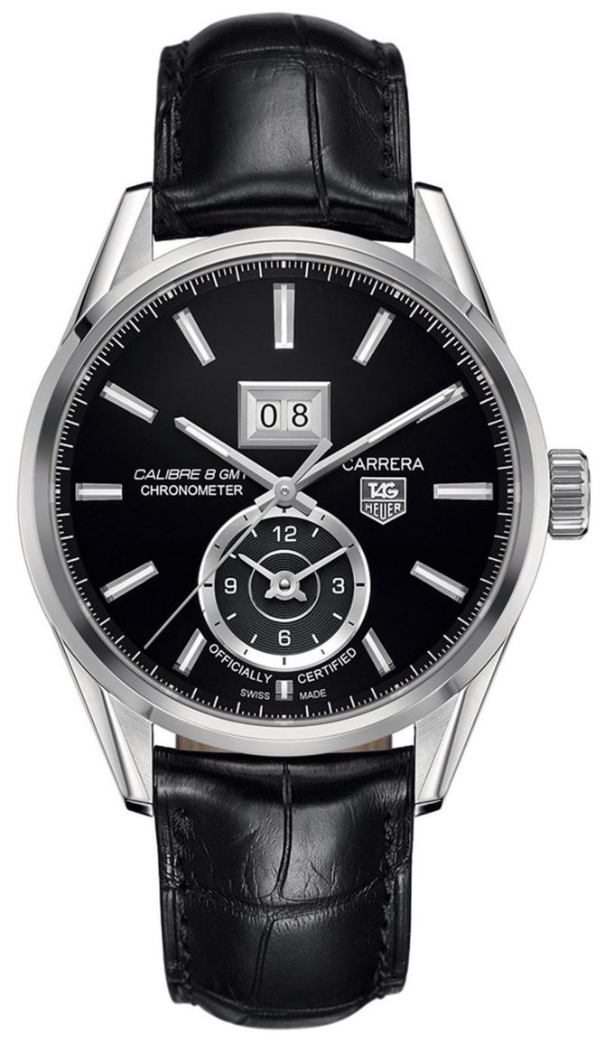 Tag Heuer WAR5010 FC6266 Carrera Calibre 8 Grande Date GMT - фото 2