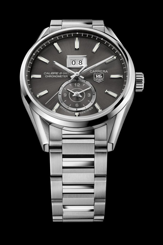 Tag Heuer WAR5012 BA0723 Carrera Calibre 8 Grande Date GMT - фото 4