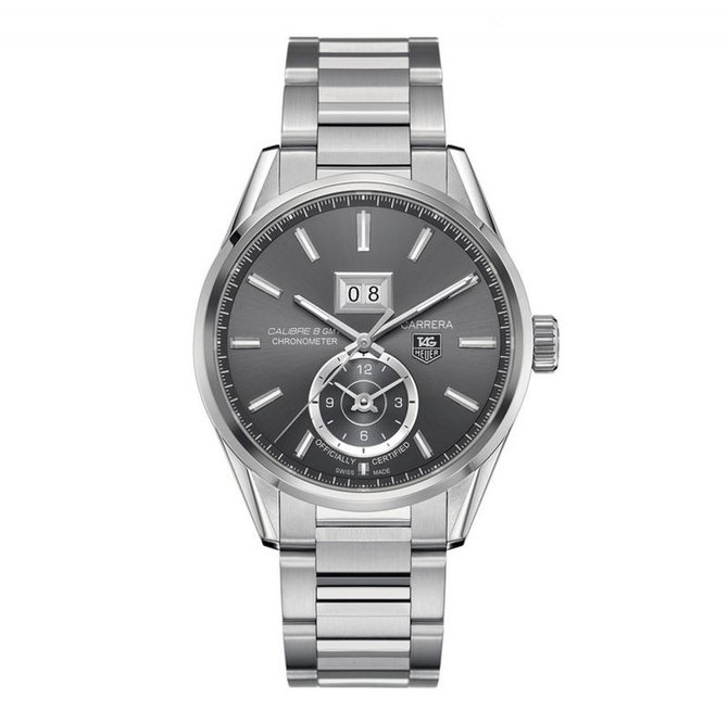 Tag Heuer WAR5012 BA0723 Carrera Calibre 8 Grande Date GMT - фото 2