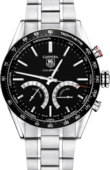 Tag Heuer Carrera CV7A12.BA0795 Calibre S 1/100 th sec Electro-Mechanical Chronograph 43 mm 