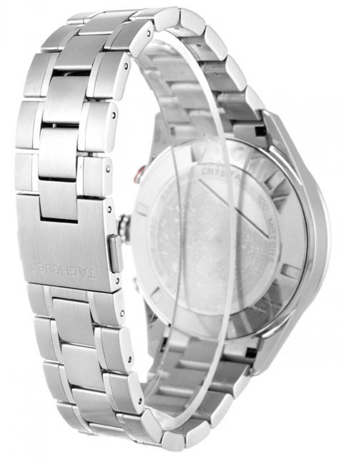 Tag Heuer CV7A13.BA0795 Carrera Calibre S 1/100 th sec Electro-Mechanical Chronograph 43 mm - фото 8