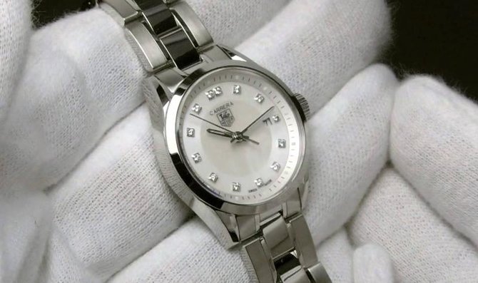 Tag Heuer WV1411.BA0793 Carrera Diamond Dial 27 mm - фото 2
