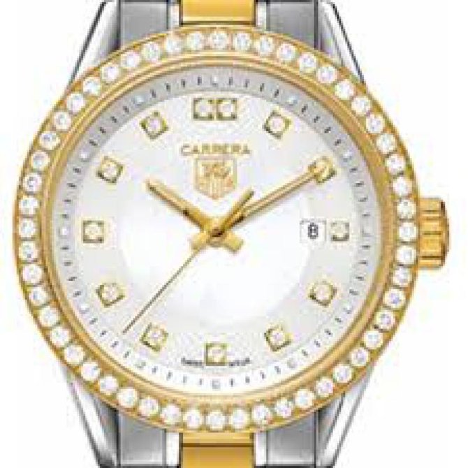 Tag Heuer WV1451.BD0797 Carrera Diamond Dial and Bezel 27 mm - фото 2