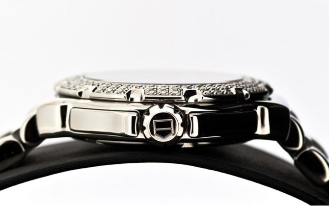 Tag Heuer WAC1214.BA0852 Formula1 Diamond Bezel 37 mm - фото 8