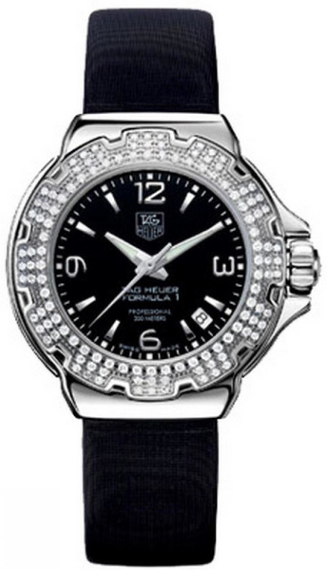 Tag Heuer WAC1214.FC6218 Formula1 Diamond Bezel 37 mm - фото 1