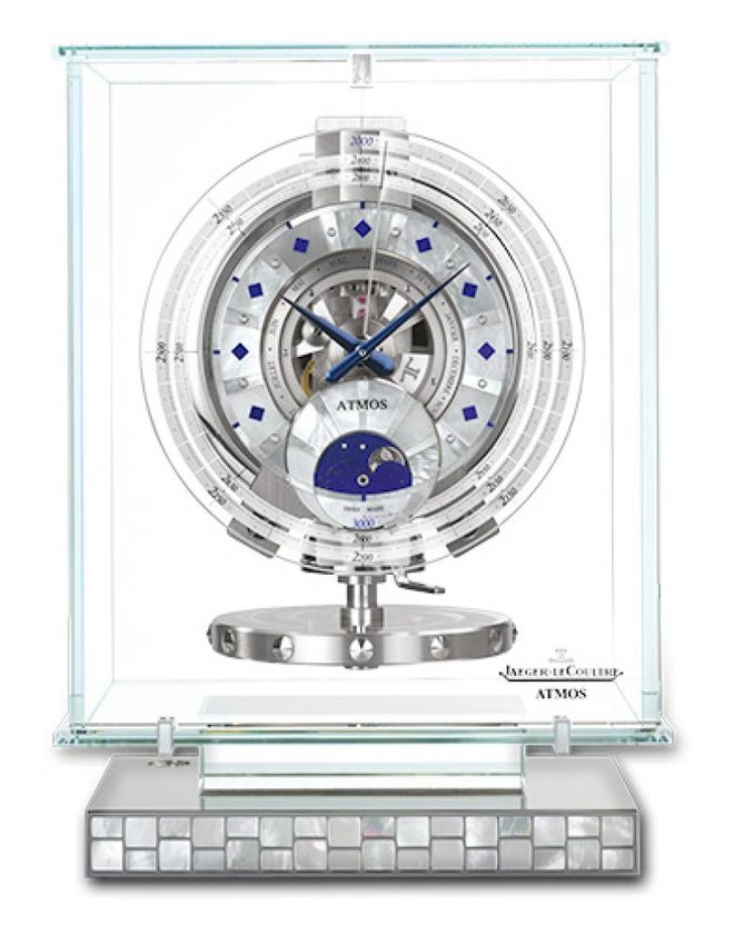 Jaeger LeCoultre 5745 102 ATMOS Complication Millenaire Transparente Joaillerie