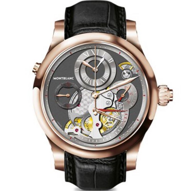 Montblanc 109433 Villeret 1858 Chronographe Regulateur 