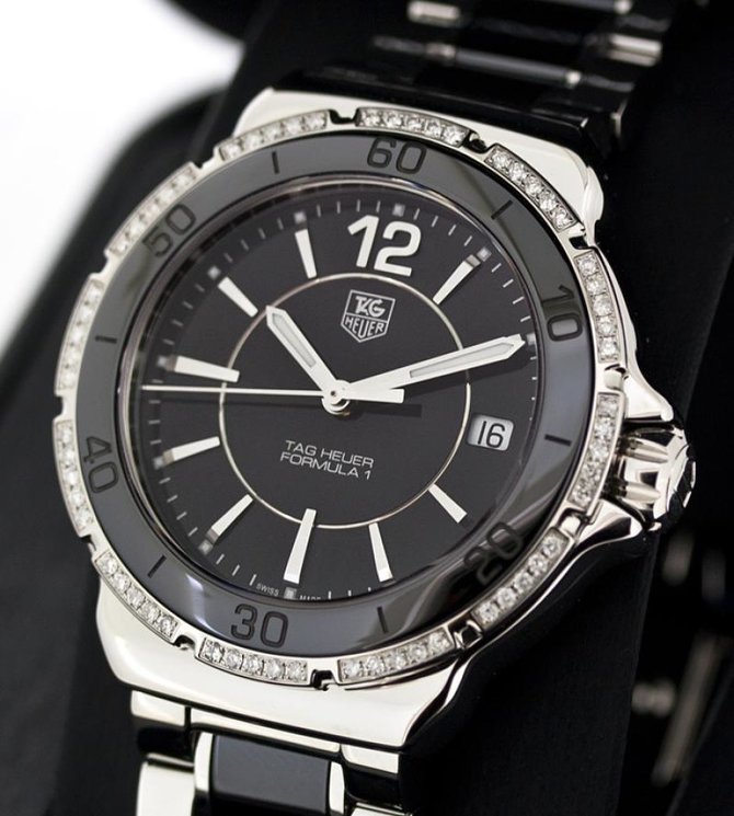 Tag Heuer WAH1212.BA0859 Formula1 Steel & Ceramic & Diamonds 37 mm - фото 8