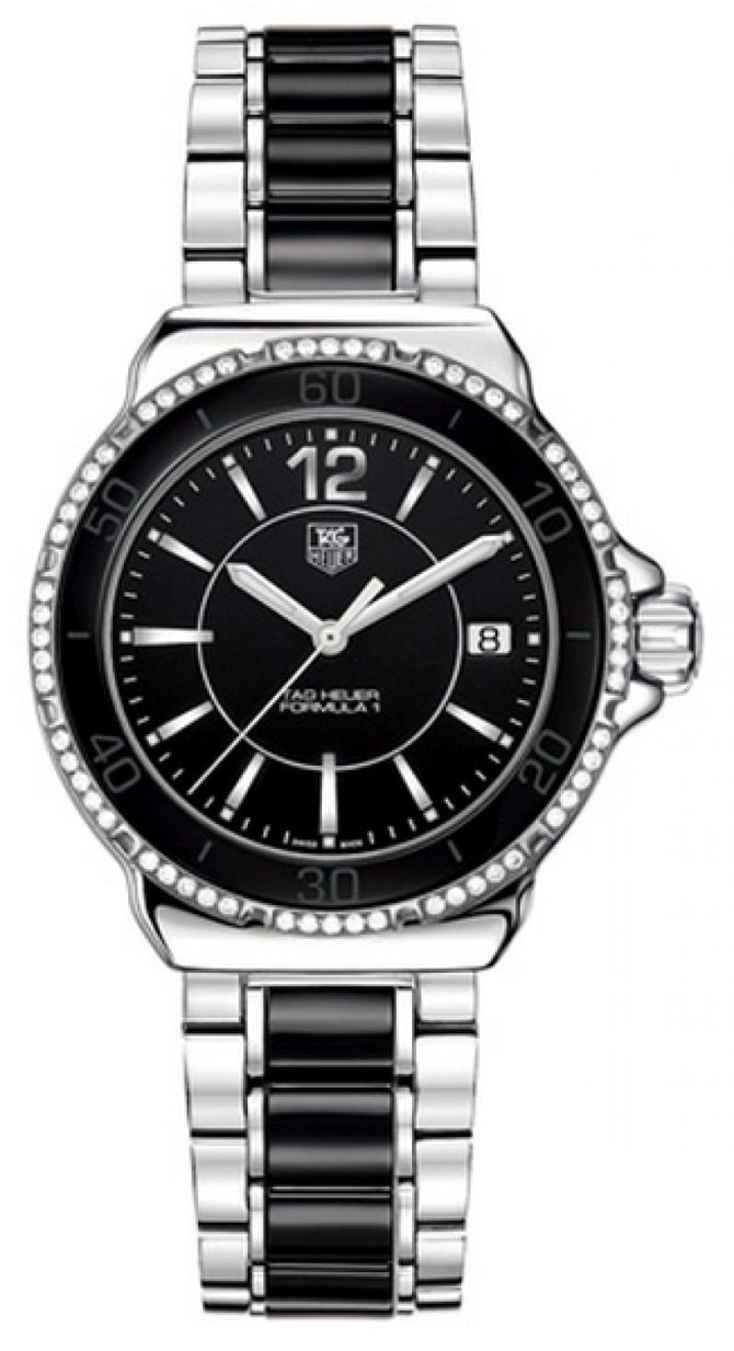 Tag Heuer WAH1212.BA0859 Formula1 Steel & Ceramic & Diamonds 37 mm - фото 1