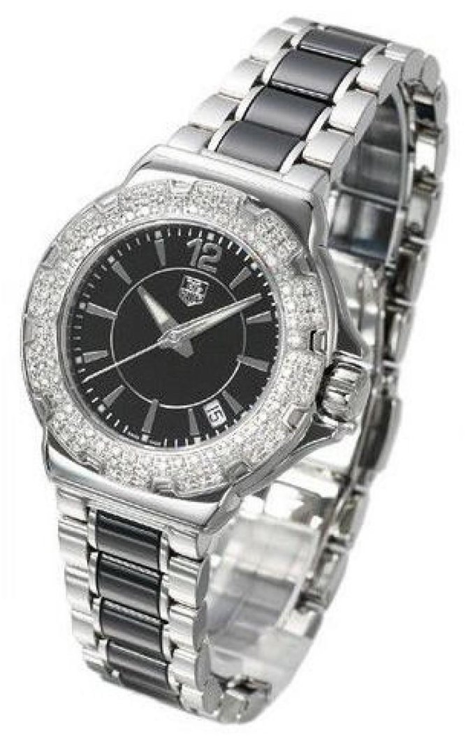Tag Heuer WAH1214.BA0859 Formula1 Steel and Ceramic Full Diamond 37 mm  - фото 2