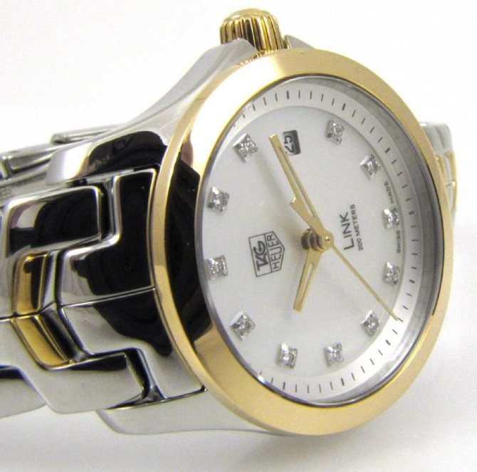 Tag Heuer WJF1353.BB0581 Link Link Diamond Dial 27 mm - фото 3