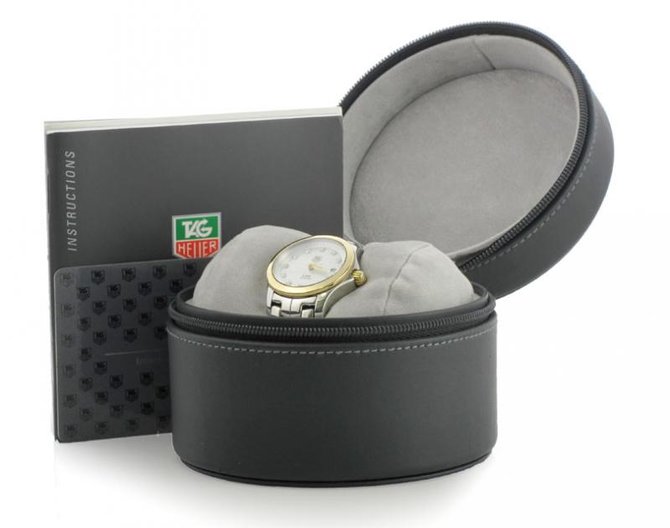 Tag Heuer WJF1353.BB0581 Link Link Diamond Dial 27 mm - фото 4