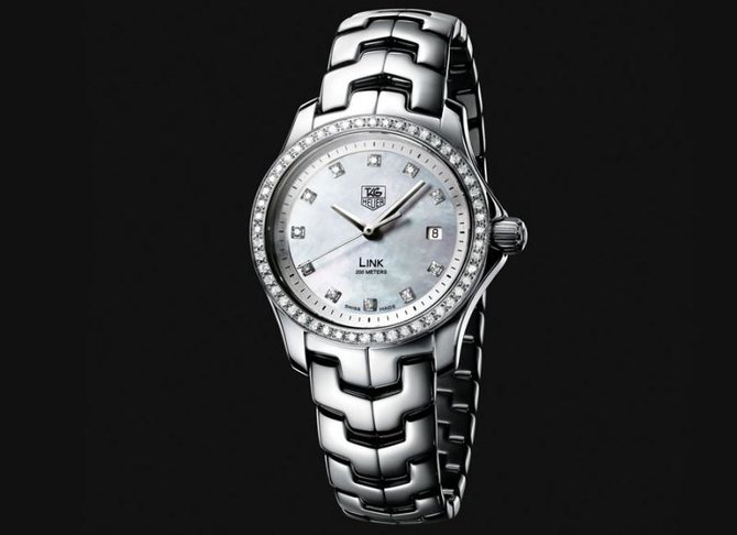 Tag Heuer WJF1319.BA0572 Link Diamond Dial and Bezel 27 mm - фото 6