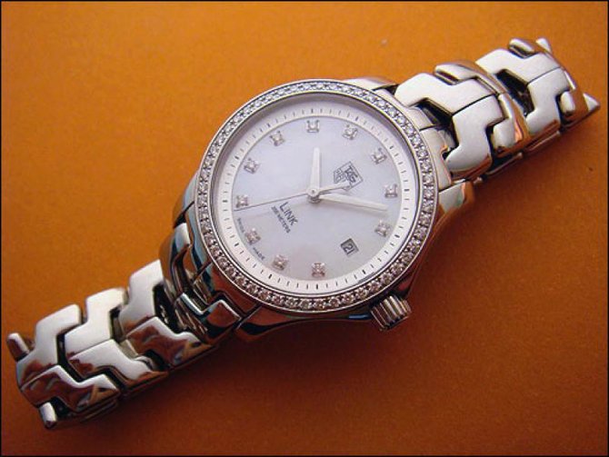 Tag Heuer WJF1319.BA0572 Link Diamond Dial and Bezel 27 mm - фото 8