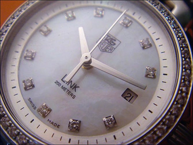 Tag Heuer WJF1319.BA0572 Link Diamond Dial and Bezel 27 mm - фото 9
