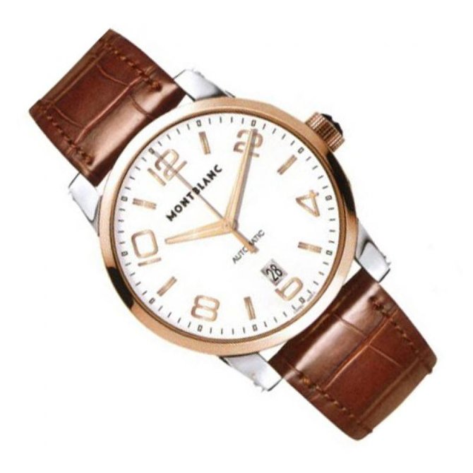 Montblanc 106500 Timewalker Montblanc Timewalker Automatic Steel Gold - фото 4
