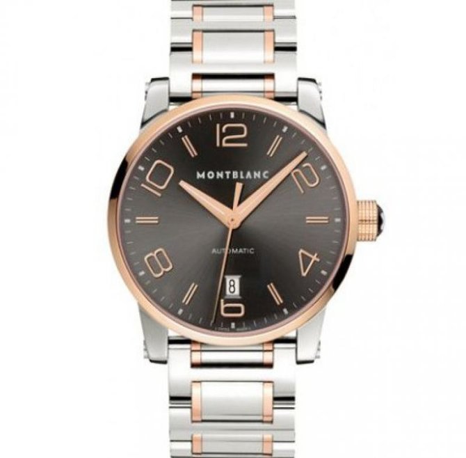 Montblanc 106501 Timewalker Montblanc Timewalker Automatic Steel Gold - фото 1