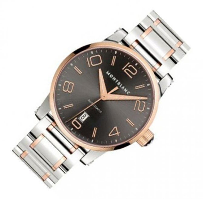Montblanc 106501 Timewalker Montblanc Timewalker Automatic Steel Gold - фото 2