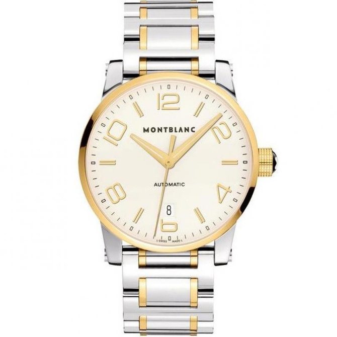 Montblanc 106502 Timewalker Montblanc Timewalker Automatic Steel Gold - фото 1